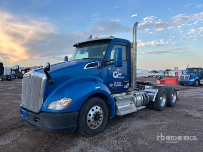 2018 Kenworth T-680 6x4 Day Cab Truck Tractor