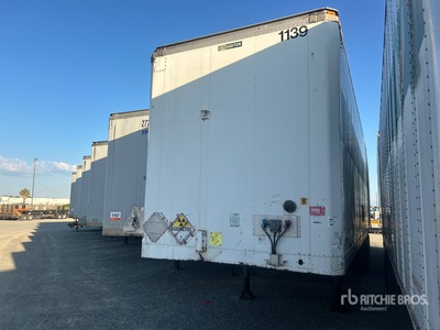 2000 Stoughton 28 ft x 102 in S/A Van Trailer