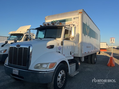 2013 Peterbilt 337 4x2 Van Truck