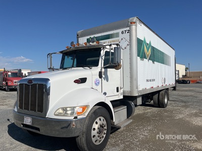 2013 Peterbilt 337 4x2 Van Truck