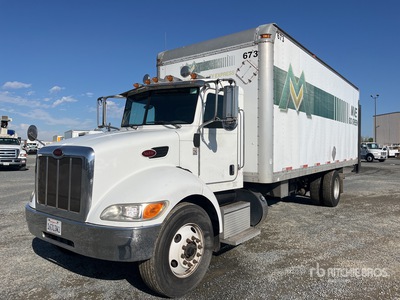 2013 Peterbilt 337 4x2 Van Truck
