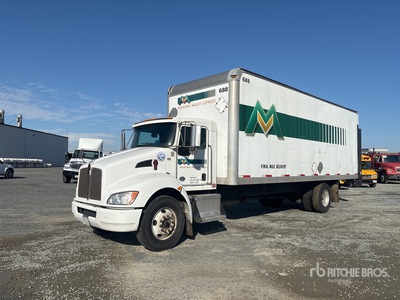 2017 Kenworth T270 4x2 Van Truck