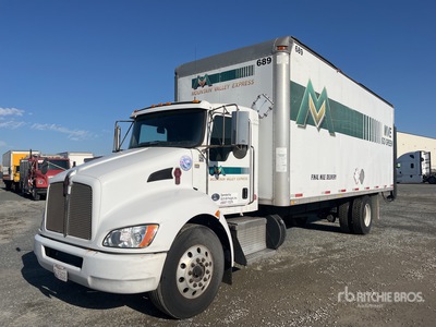 2018 Kenworth T270 Furgoneta caja cerrada