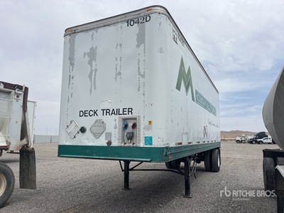 1996 Pines 28 ft x 102 in S/A Van Trailer