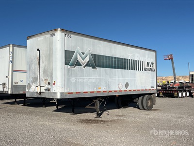 1999 Trailmobile 28 ft x 102 in S/A Van Trailer
