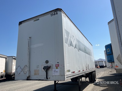 2000 Stoughton 28 ft x 102 in S/A Van Trailer