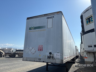 2000 Trailmobile 48 ft x 96 in T/A Van Trailer