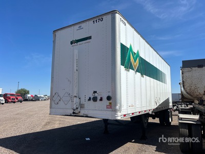 2013 Hyundai VC2280151-FJPR 28 ft x 102 in S/A Remolque de furgoneta