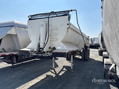 2005 Dragon DDT 30 ft T/A End Dump Trailer