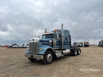 2017 Kenworth W900 6x4 Ciągnik siodłowy T/A z kabiną sypialną