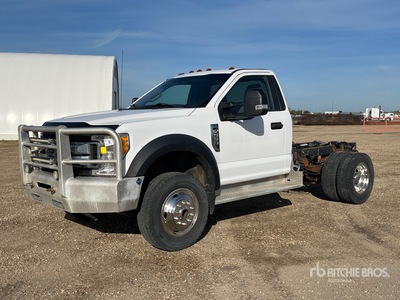 2017 Ford F-550 XLT 4x4 Cab and Chassis