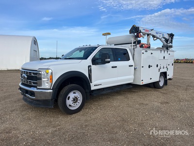 2023 Ford F-550 XLT 4x4 Crew Cab Service Truck