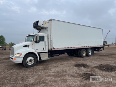 2015 Kenworth T370 6x4 Gekoelde Vrachtwagen