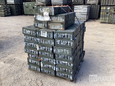 (47) PA156 Ammo Cans - For 81mm Cartridges