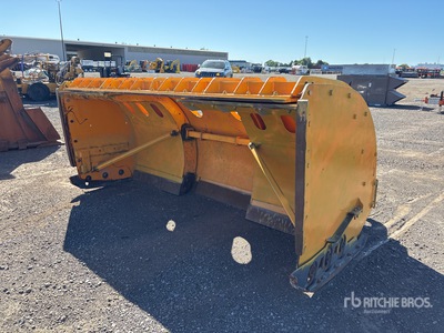 Houle 10-16 ft Reversible Pala para nieve - Fits Wheel Loader