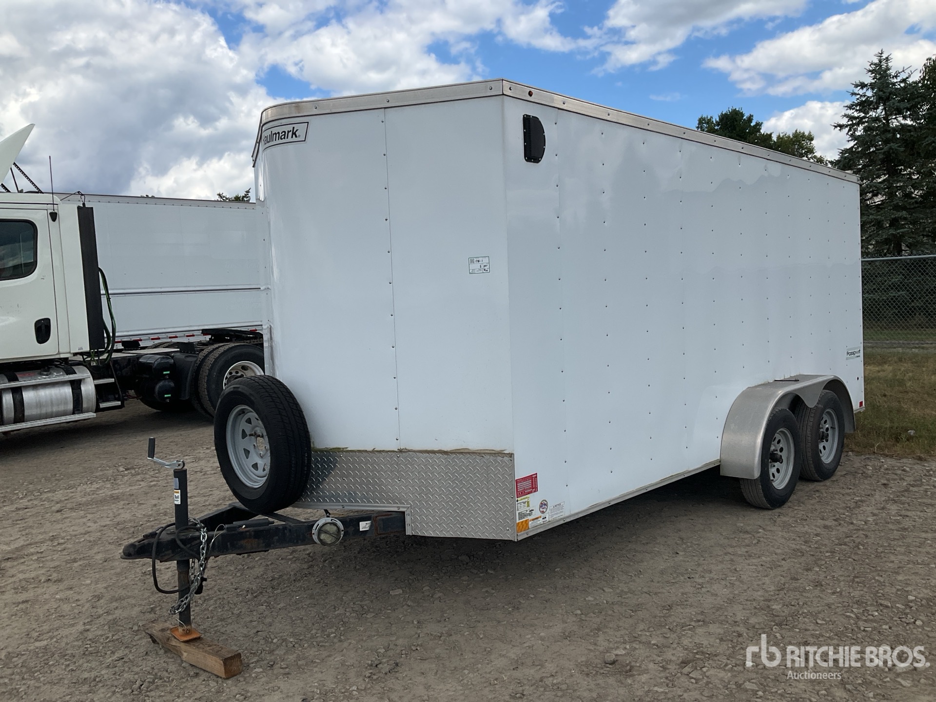 2019 Haulmark PP716T2 16 ft T/A ユーティリティトレーラー