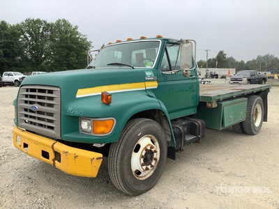 1996 Ford F800 4x2 Flatbed Truck