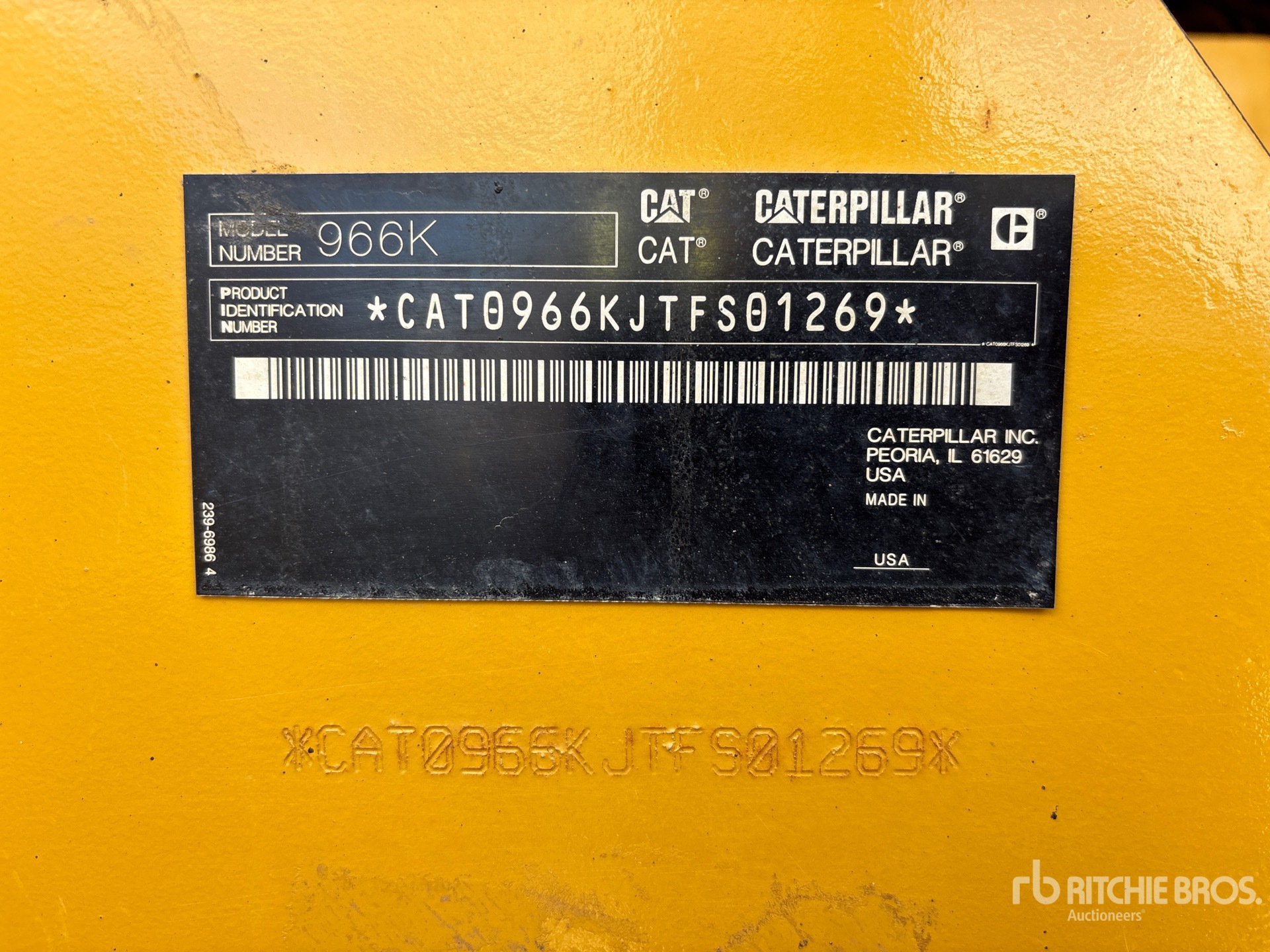 2014 Cat 966K ホイールローダー