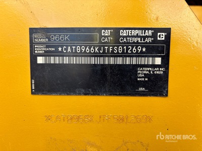 2014 Cat 966K ホイールローダー