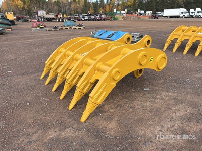 2025 Elephant RAKE336D65  65-E 65 in Excavator Rake - Fits Cat 336 / 25 - 32 ton (Unused)
