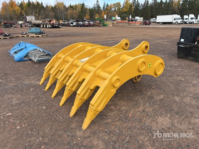 2025 Elephant RAKE336D65  65-E 65 in Excavator Rake - Fits Cat 336 / 25 - 32 ton (Unused)