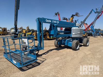 2011 Genie Z-60/34 4WD Diesel Articulating Boom Lift