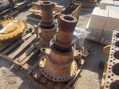 Quantity of (2) Wheel Spindles - Fits Cat 637