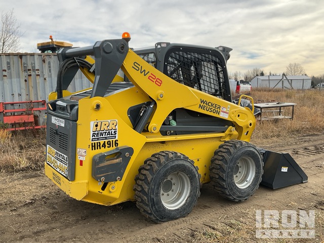 MINI CARGADOR SOBRE RUEDAS 2017 WACKER NEUSON SW28