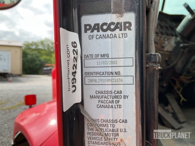 CAMIóN DE BASURA 2004 PETERBILT LEACH