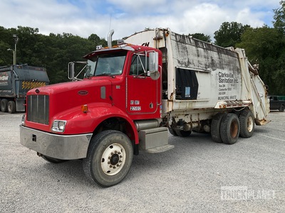 2004 Peterbilt 330 6x4 Rear Loader Waste Collection Truck