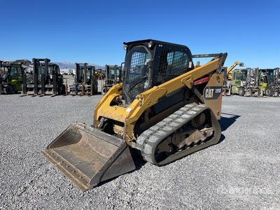 2014 Cat 289D Two-Speed Chargeuse sur rails compacte