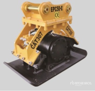 2025 Elephant EPC50-E Plate Compactor Attachment - Fits Cat 307 / 4 - 9 ton (Unused)