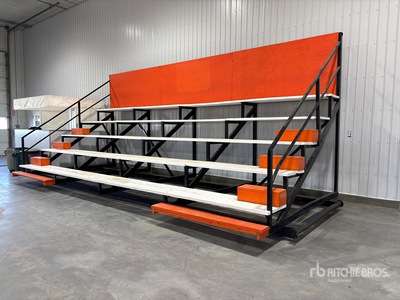 24 ft x 10 ft 5 Row Bleacher