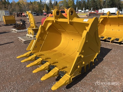 2025 Elephant BKT32054HD 54-E 54 in 1.2 cyd Digging Benna per escavatore - Fits Cat 320 / 17 - 24 ton (Unused)