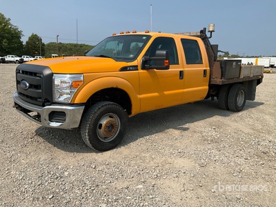 2014 Ford F-350 XL 4x4 Crew Cab Camión Caja Abierta