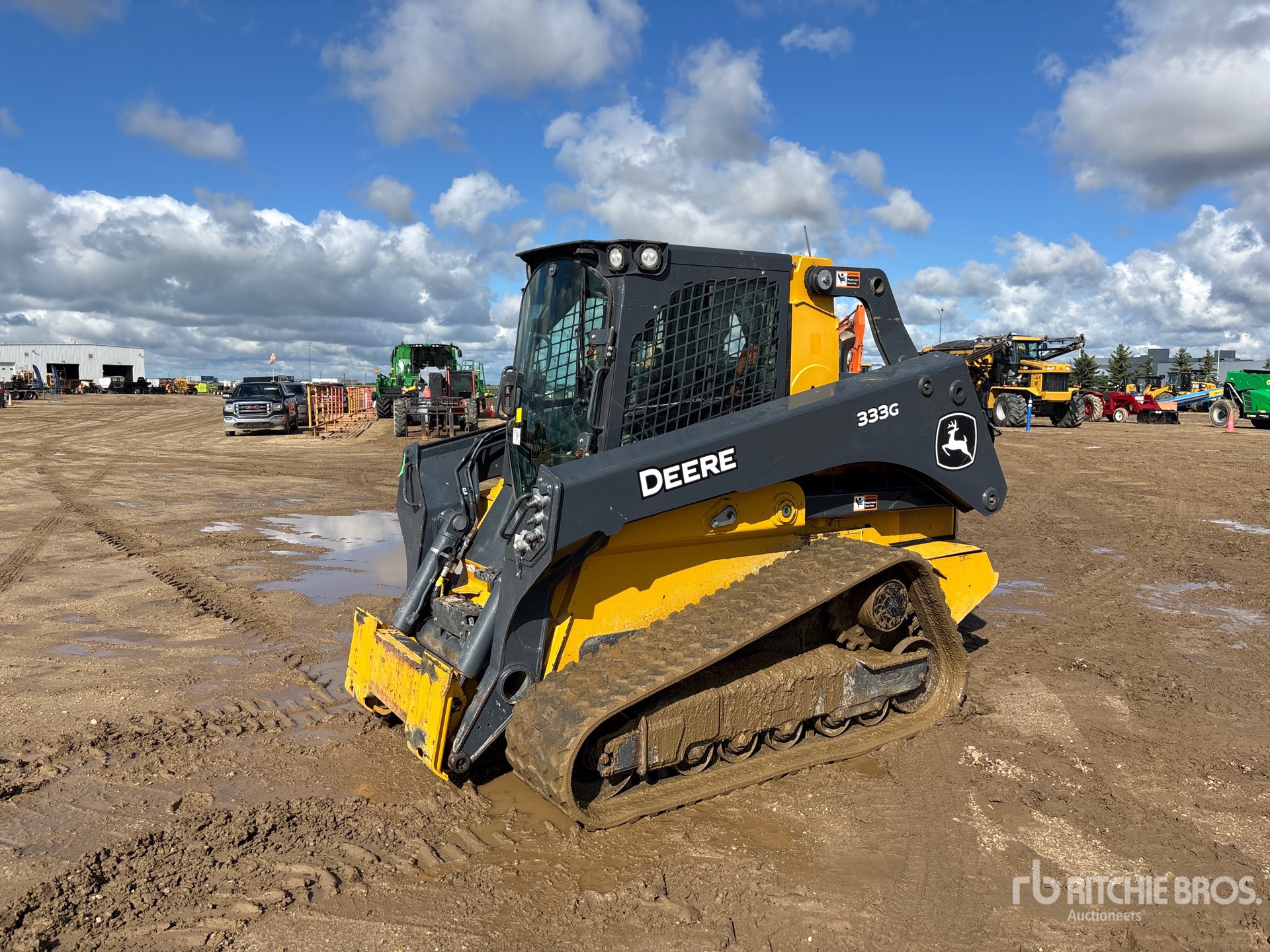 2020 John Deere 333G Oruga cargadora compacta