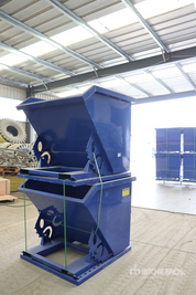 Quantity of (2) 2025 suhivelee N-1CY-2 1 cyd Self-Dumping Hopper (Unused)