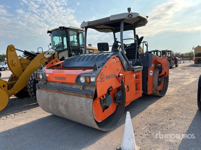 2017 Hamm HD140I Double Drum Roller