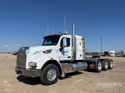 2015 Peterbilt 567 8x6 Tri/A Sleeper Truck Tractor