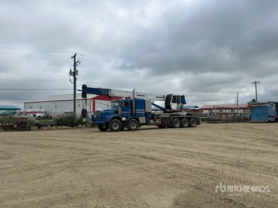 Manitex 4077S Straight Boom on 2005 Kenworth T800B 10x6 Sleeper Ciężarówka z wysięgnikiem
