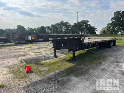 2002 Transcraft DTL-2100 W2 48 ft T/A Spread Axle Single Drop Step Deck Trailer