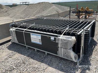 Quantity of (24) 2025 KJ K0724 10 Ft x 7 Ft Powder Coated 柵 (Unused)