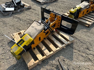 2025 GIYI GY-D680 56 in Skid Steer Post Driver (Unused)