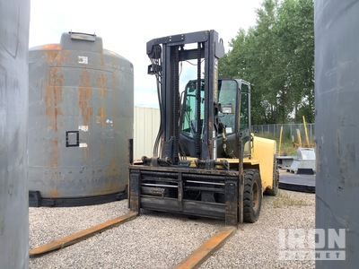 2011 Hyster H250HD 23300 lb Pneumatic Tire Forklift