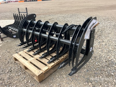 GIYI 70 in Skeleton Skid Steer Grapple (Unused)