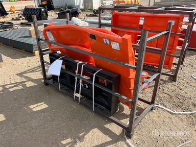 GIYI 40 in Clamp Skid Steer Grapple (Unused)