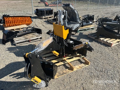 2025 GIYI GY-BD98 Skid Steer Backhoe (Unused)
