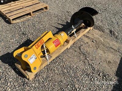 2025 GIYI 15 in Excavator Auger - Fits Cat 303 (Unused)
