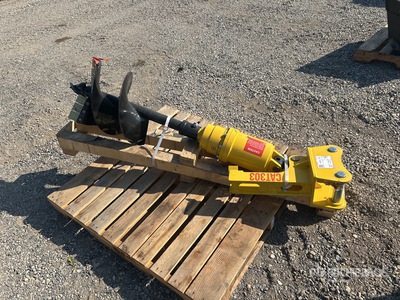 2025 GIYI 15 in Excavator Auger - Fits Cat 303 (Unused)