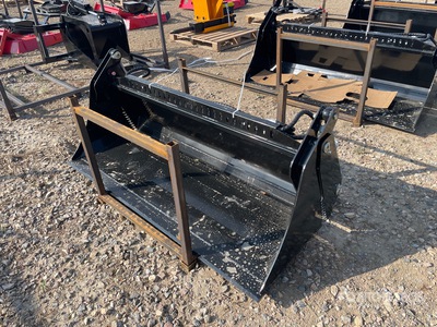GIYI 72 in Multi-Purpose 4 in 1 Skid Steer Bucket (Unused)